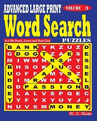 Advanced Large Print Word Search Puzzles. Vol. 3