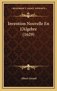 Invention Nouvelle en l'Algebre (Classic Reprint)