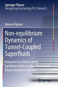 Non-equilibrium Dynamics Of Tunnel-coupled Superfluids: Relaxation To A Phase-locked Equilibrium State In A One-dimensional Bosonic Josephson Junction