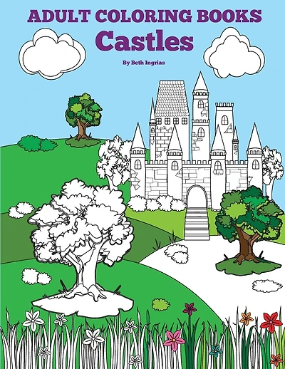 Adult Coloring Books: Castles