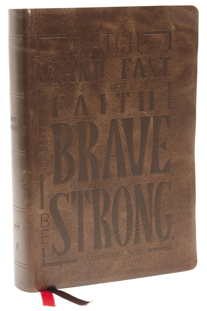 NKJV, Giant Print Center-Column Reference Bible, Verse Art Cover Collection, Leathersoft, Purple, Red Letter, Comfort Print: Holy New King James Version