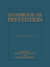 Handbook of Prevention