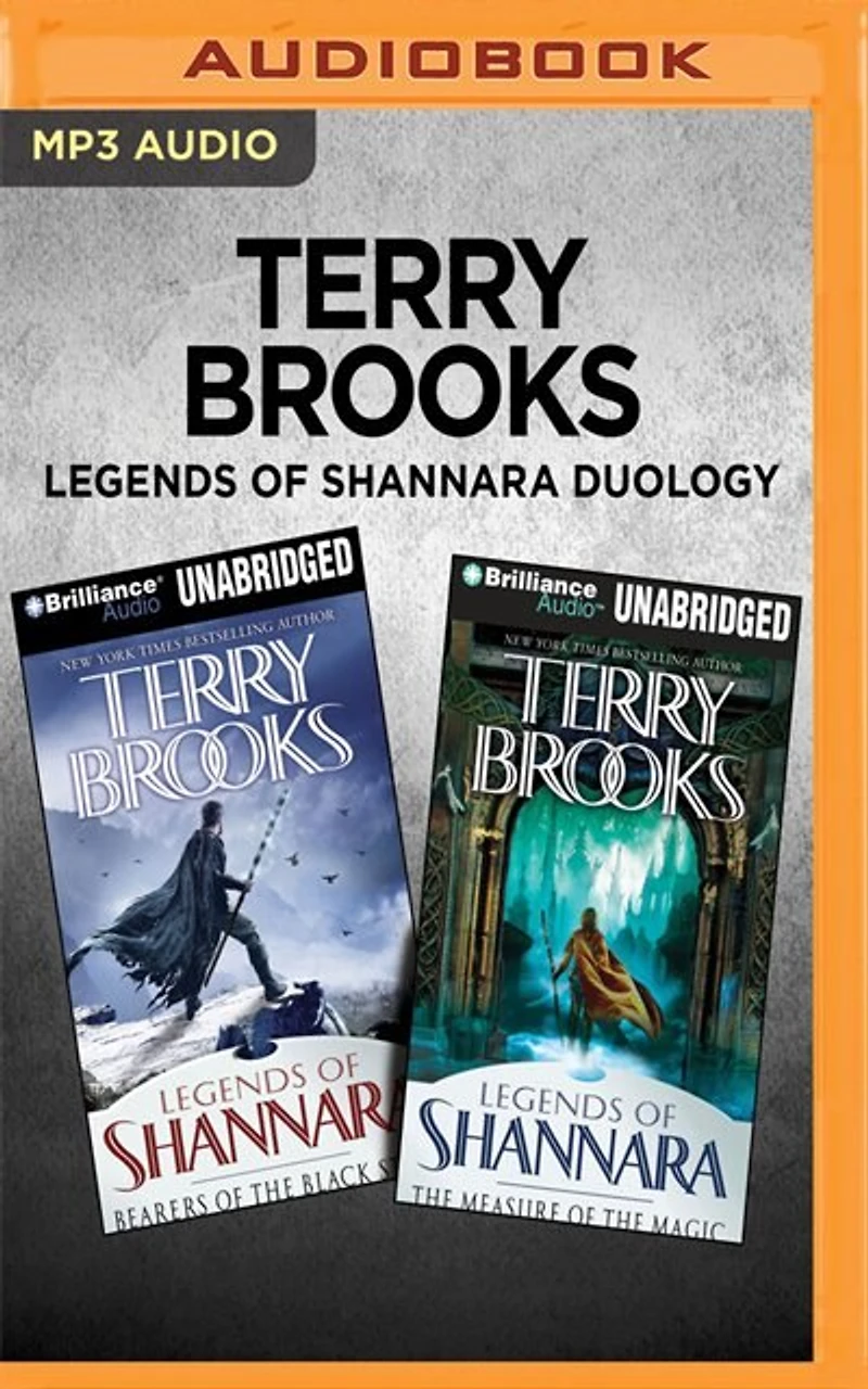 Terry Brooks Legends Of Shannara Duology: Bearers Of The Black Staff & The Measure Of The Magic