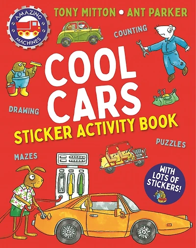 Amazing Machines Cool Cars Activity Book