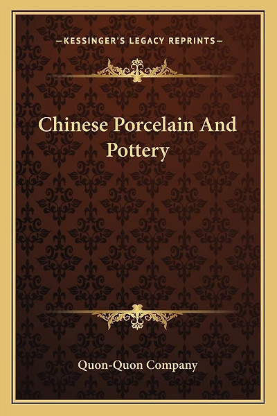 Chinese Porcelain And Pottery