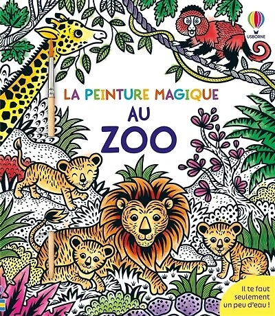 Le zoo: La peinture magique