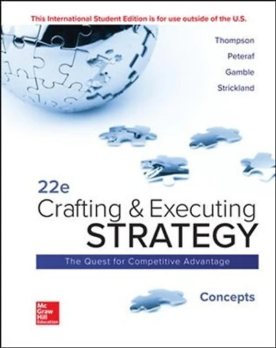 ISE Crafting and Executing Strategy: Concepts