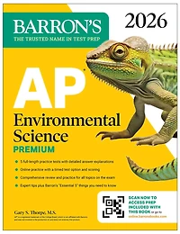 AP Environmental Science Premium, 2027: Prep Book With 5 Practice Tests + Comprehensive Review Online
