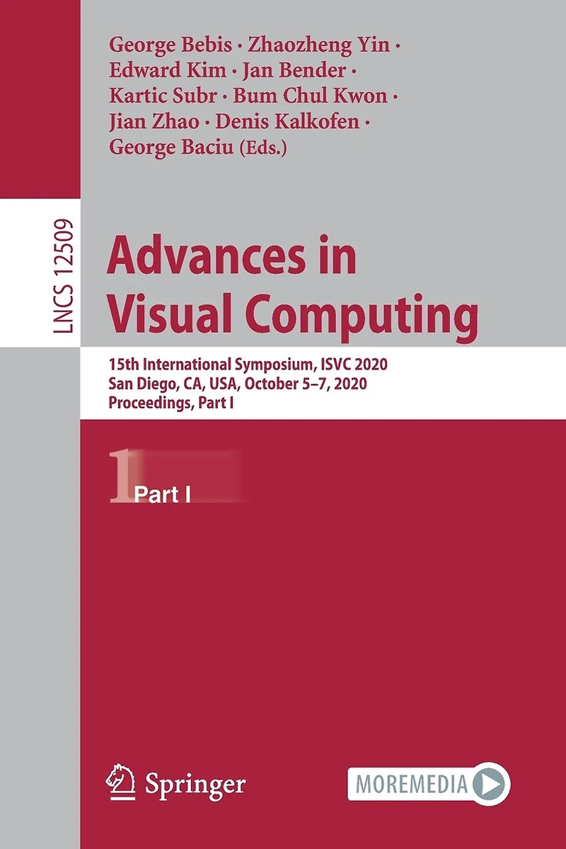 Advances Visual Computing: 15th International Symposium, ISVC 2020, San Diego, CA, USA, October 5-7, Proceedings, Part I
