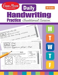 Daily Handwriting Practice: Traditional Cursive, Kindergarten - Grade 6 Teacher Edition