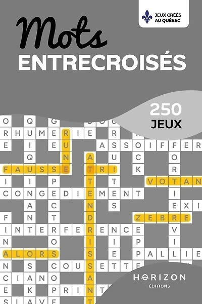 Mots entrecroisés: 250 jeux