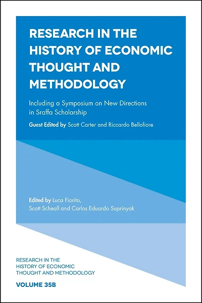Including a Symposium on New Directions Sraffa Scholarship