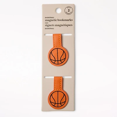 Set Of 2 Magnetic Bookmarks Golf Ball