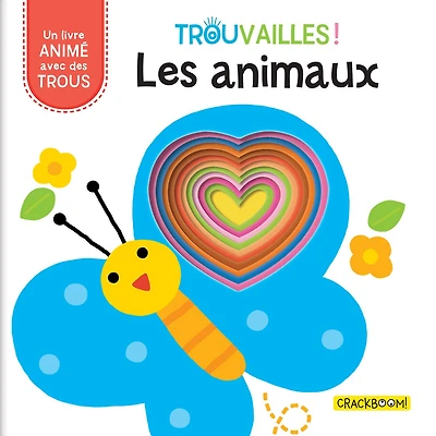 Les animaux: un livre animé avec des trous