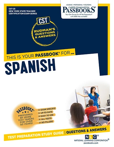 Spanish (CST-25): Passbooks Study Guide