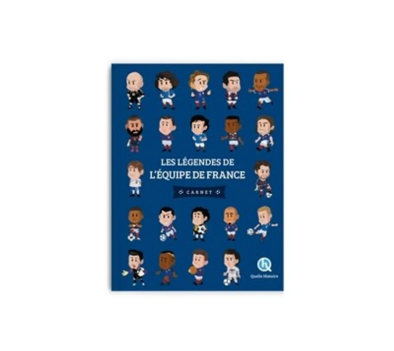 Les légendes du football: carnet