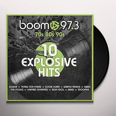 Boom 97.3 10 Explosive Hits by Various (1 LP)