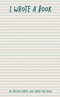 I Wrote A Book