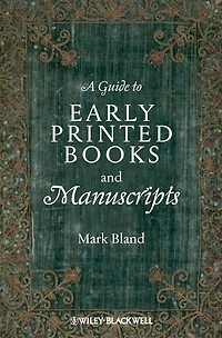 A Guide to Early Printed Books and Manuscripts
