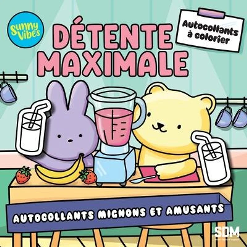 Détente maximale: Autocollants mignons et amusants
