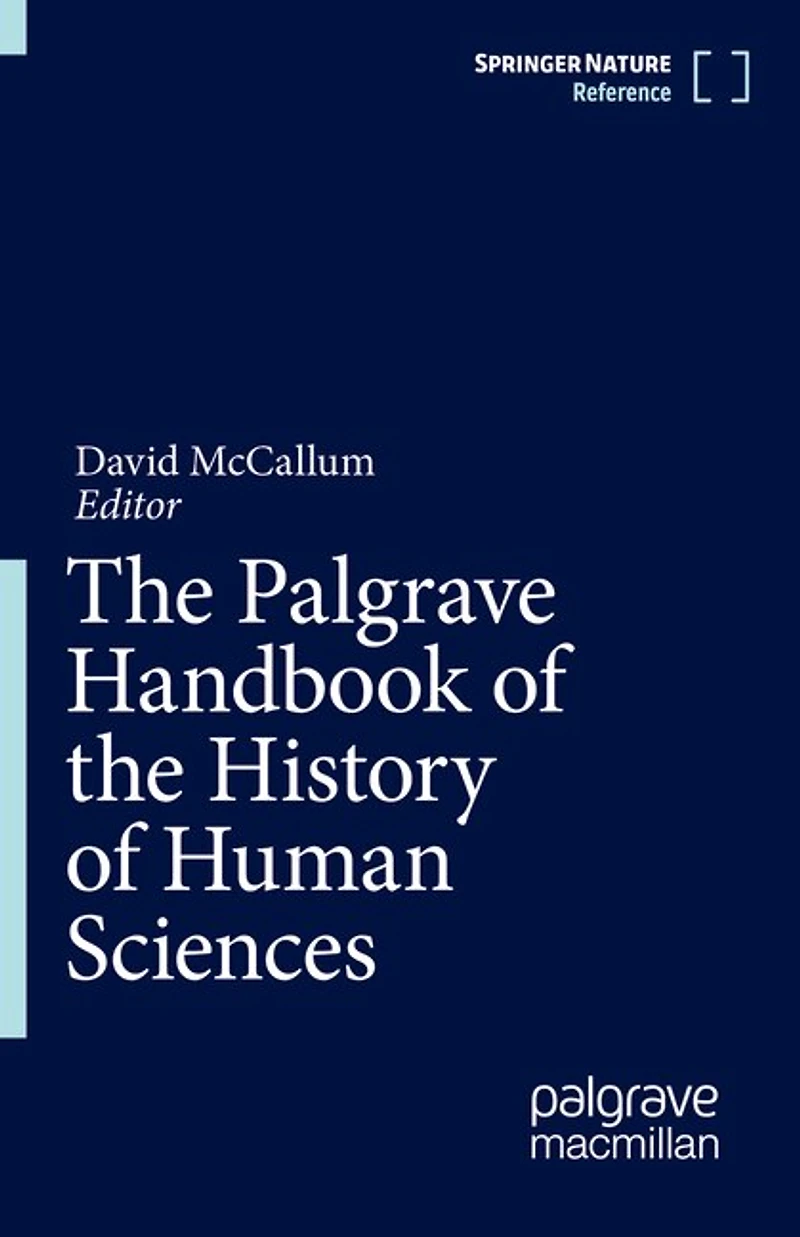the Palgrave Handbook of History Human Sciences