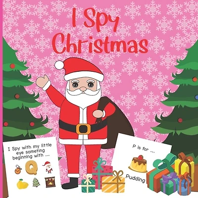 I Spy Christmas: A Fun Book For 2-7 Year Old About Winter & Christmas Great Gift For Preschoolers &Kids&Kindergarten