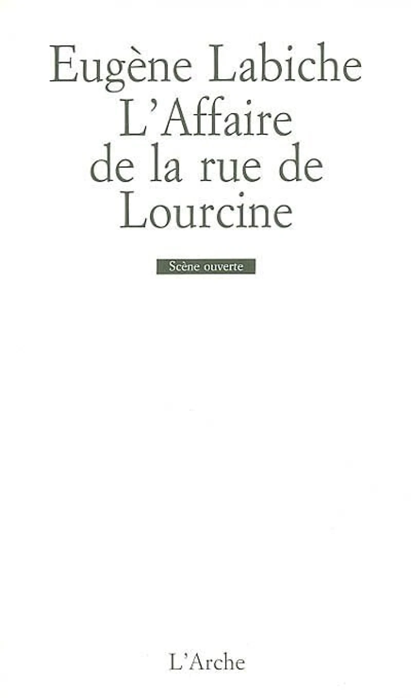 L' affaire de la rue de Lourcine