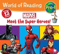World of Reading Marvel: Meet the Super Heroes!-Pre-Level 1 Boxed Set