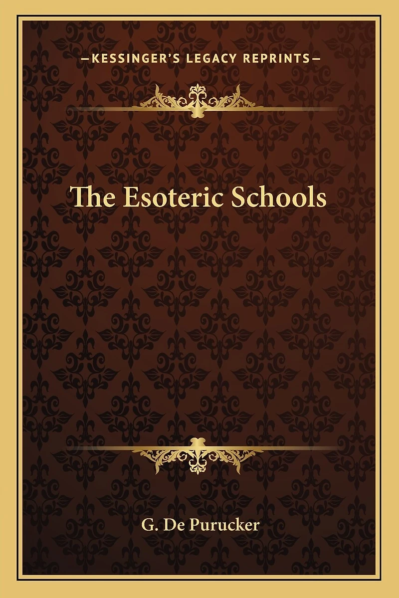 The Esoteric Schools