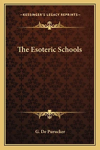 The Esoteric Schools