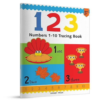 Preschool Activity Book: 123 - Numbers 1-10 Tracing Book For Kids