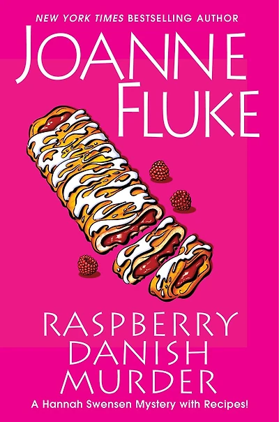 Raspberry Danish Murder: (Large  Print)