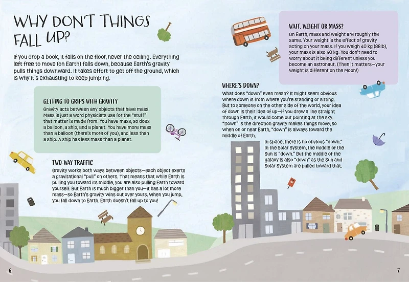 WHY DONT THINGS FALL UP: Questions and Answers About Physics