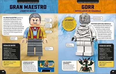 LEGO Marvel Enciclopedia de personajes (Character Encyclopedia): Con una minifigura exclusiva
