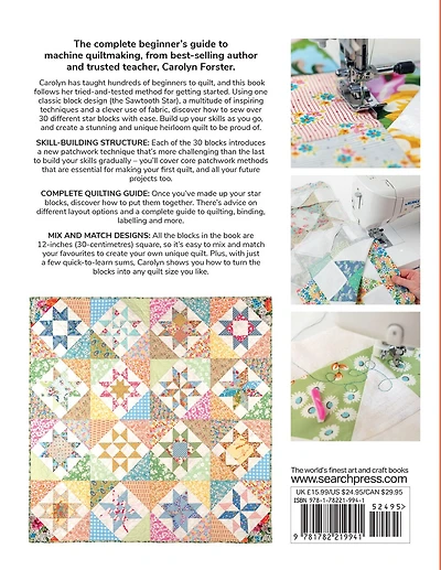 The Easy Guide to Machine Quiltmaking: Your complete patchwork and quilting primer with over 30 block designs