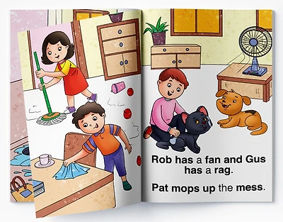 A Big Mess: A Pet Pals Phonics Readers | Level 1