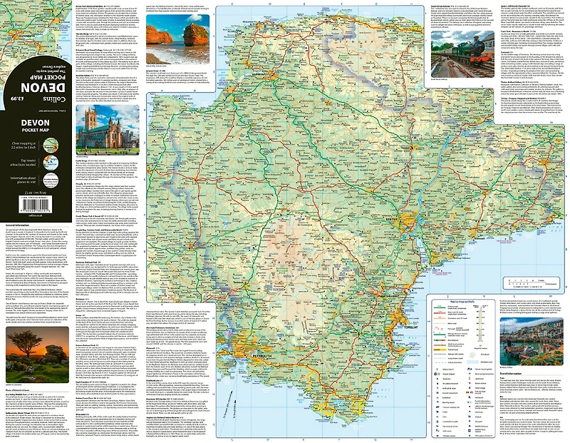 Devon Pocket Map: The perfect way to explore Devon