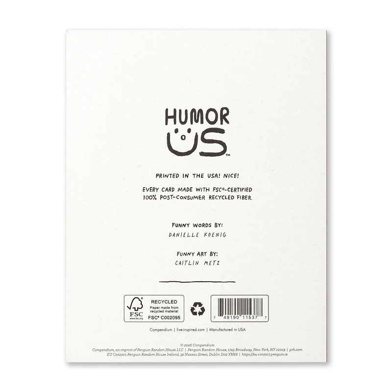Humor Us Greeting Cards: Birthday - I used AI to write you this (Pack of 6)