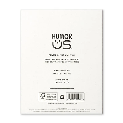 Humor Us Greeting Cards: Birthday - I used AI to write you this (Pack of 6)