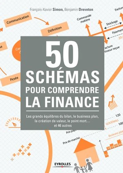 50 schémas pour comprendre la finance: les grands équilibres du bilan, le business plan, création de valeur, point mort... et 46 autres