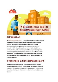 A Comprehensive Guide to School Management System: School Management System, #1