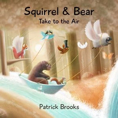 Squirrel And Bear Take To The Air