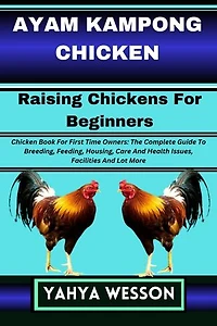 AYAM KAMPONG CHICKEN Raising Chickens For Beginners: Chicken Book For First Time Owners: The Complete Guide To Breeding, Feeding, Housing, Care And Health Issues, Facilities And Lot More