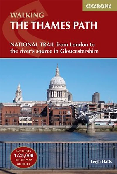 the Thames Path: National Trail from London to river's source Gloucestershire