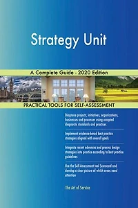 Strategy Unit A Complete Guide - 2020 Edition