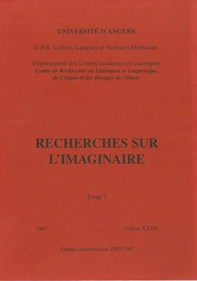 37 études critiques : littérature générale, littérature française et francophone, littérature étrangère: Cahier XXVII