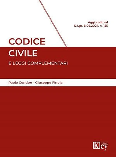 Codice civile e leggi complementari 2024