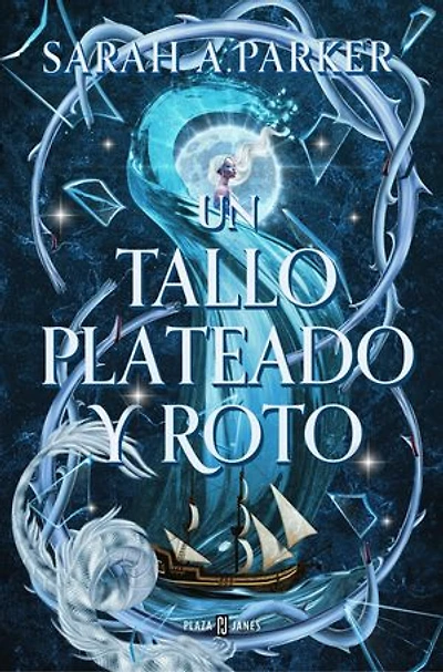 Un tallo plateado y roto