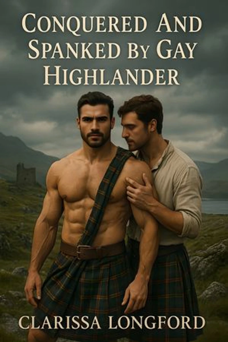 Conquered And Spanked By The Gay Highlander: A Gay Arranged Marriage Highlander Historical Romance