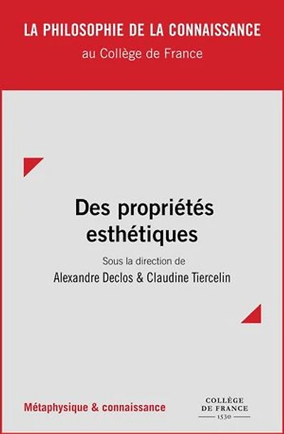 Des propriétés esthétiques